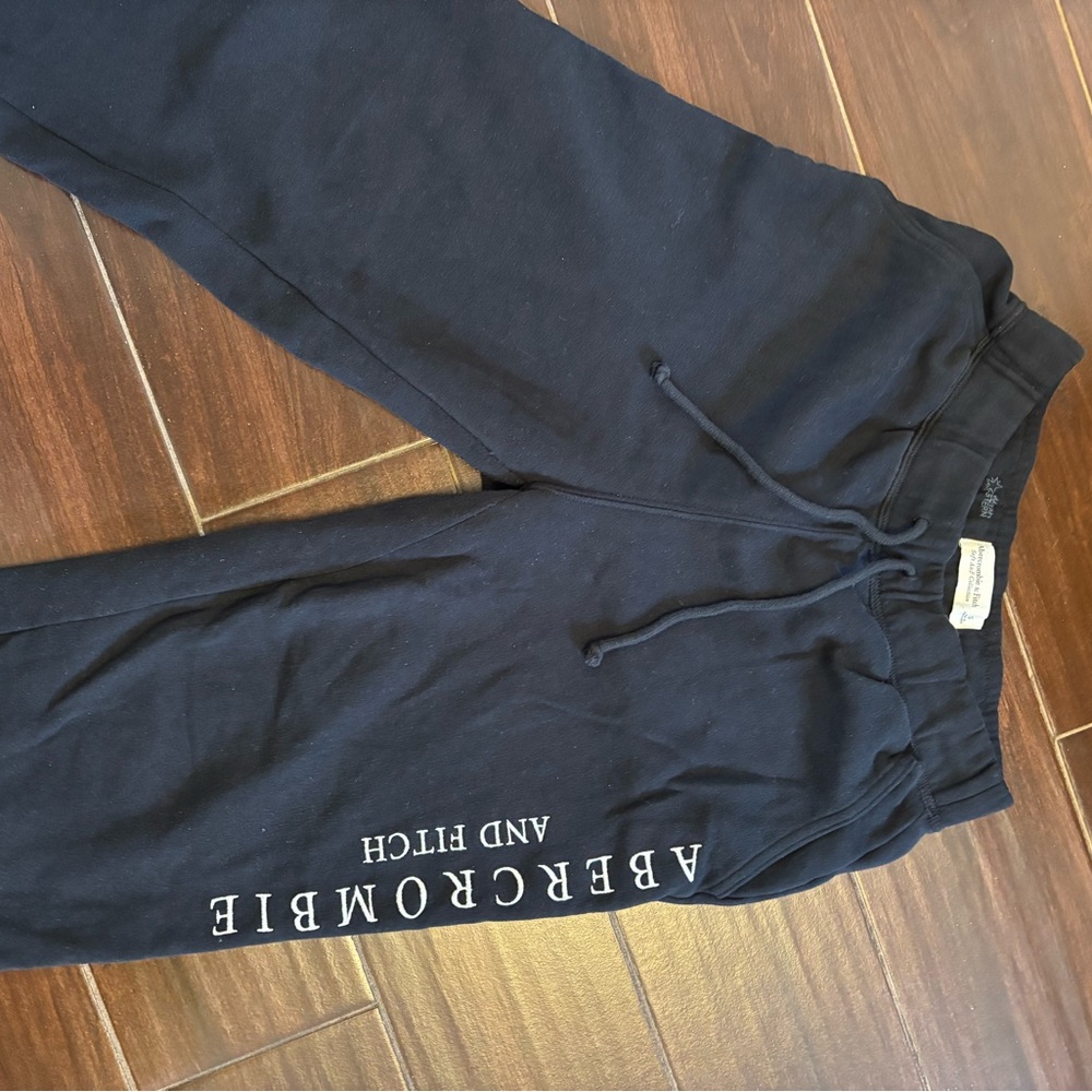 Abercrombie & Fitch Navy Sweatpants